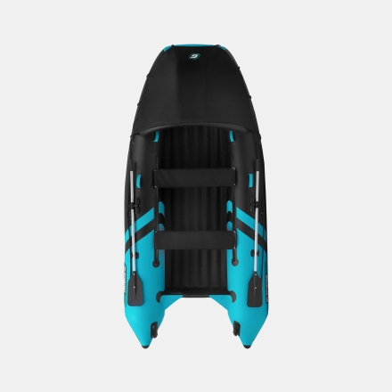 GLADIATOR E 350 PRO AIR Черно-бирюзовый моторная лодка ПВХ оптом, фото 6