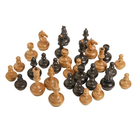 Шахматные фигуры Сенеж &quot;Woodgame&quot;, дуб оптом, фото 1