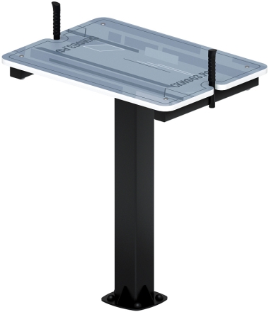 Стол для армреслинга (серый) - Уличный тренажер - СТ 001-13 оптом, фото 3