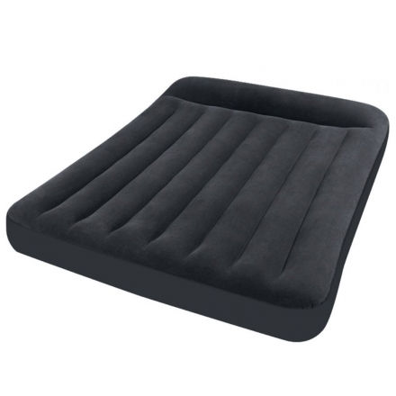 64150NP Матрас флокир.&quot;QUEEN PILLOW REST CLASSIC AIRBED WITH FIBER-TECH BIP&quot;,эл/н220V,203х152х25 оптом, фото 1