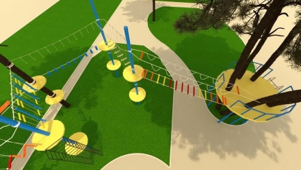 Веревочный парк Ялтинский оптом, фото 8