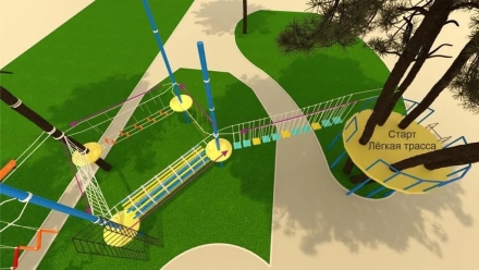 Веревочный парк Ялтинский оптом, фото 4