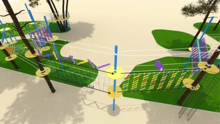 Веревочный парк Ялтинский оптом, фото 1