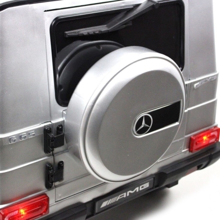 Электромобиль Mercedes-Benz G65 AMG 4WD серебро оптом, фото 10