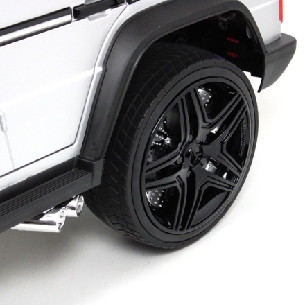 Электромобиль Mercedes-Benz G65 AMG 4WD серебро оптом, фото 12