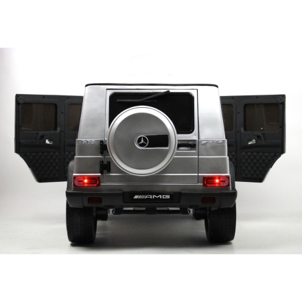 Электромобиль Mercedes-Benz G65 AMG 4WD серебро оптом, фото 3