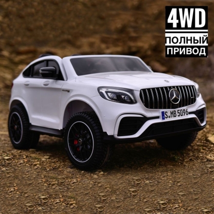 Электромобиль Mercedes-Benz AMG GLC63 2.0 Coupe 4WD белый оптом, фото 1