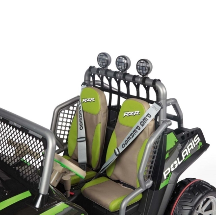 Электромобиль Багги Peg-Perego Polaris Ranger RZR Green Shadow оптом, фото 5
