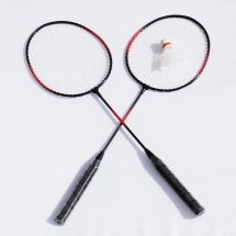 Набор для игры в бадминтон красный