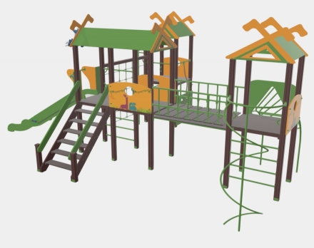 Детский игровой комплекс TORUDA Дино Долина 3D 06060 оптом, фото 2