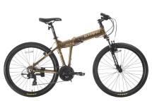 Велосипед Stark'17 Cobra 26.2 V коричнево-желтый 19,5"