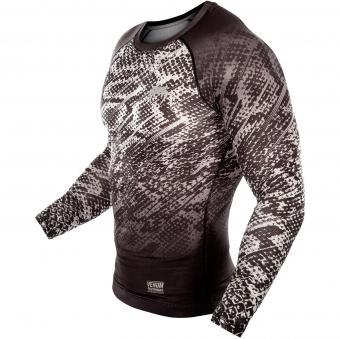 Компрессионная футболка Venum Tropical Black/Grey L/S оптом, фото 2
