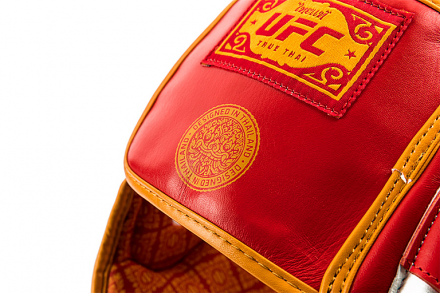 (UFC Premium True Thai, цвет белый/красный, размер L) оптом, фото 5