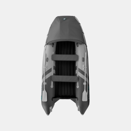 GLADIATOR E 350 PRO AIR Светло-темносерый моторная лодка ПВХ оптом, фото 5