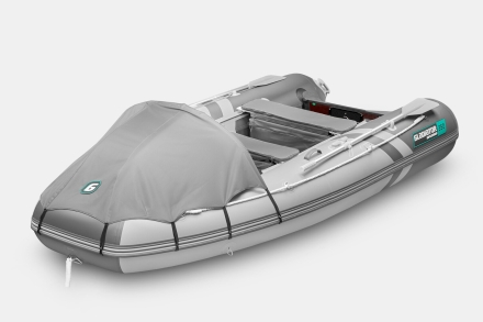 GLADIATOR E 350 PRO AIR Светло-темносерый моторная лодка ПВХ оптом, фото 1