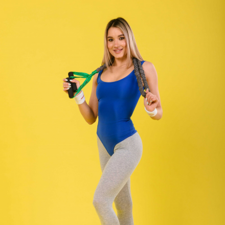 Эспандер трубчатый PROFI-FIT, в чехле-рукаве, сопротивление  7,5 кг оптом, фото 2