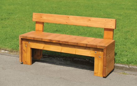 Скамья Трек со спинкой оптом, фото 2