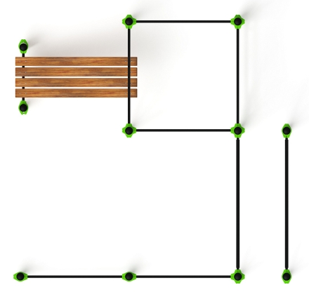 Воркаут 108 зеленый ВТ 12.21-02 оптом, фото 5