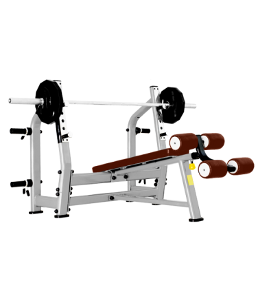 Скамья для жима с отрицательным наклоном BRONZE GYM J-024 оптом, фото 1