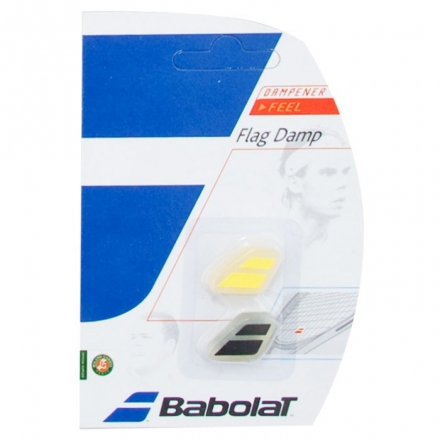 Виброгаситель BABOLAT Flag Damp, арт.700032-142, черно-желтый оптом, фото 1