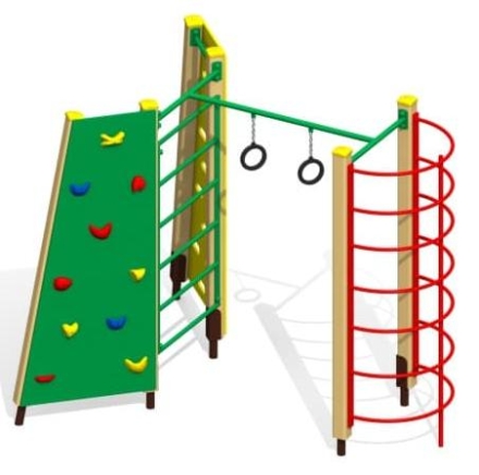 Спортивный комплекс Скалолаз СКС 084 для детской площадки оптом, фото 1