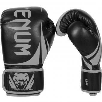 Перчатки боксерские Venum Challenger 2.0 Neo Black/Grey оптом, фото 1