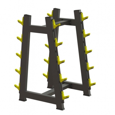 Стойка для штанг 10 шт PROFI-FIT A3055 RUS  оптом, фото 1