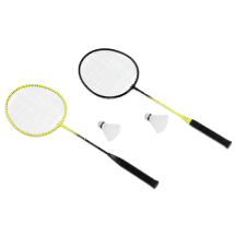 KRAFLA Fun 300 Набор для бадминтона: ракетка (2 шт), волан (2 шт) KRAFLA Fun 300 Набор для бадминтона: ракетка (2 шт), волан (2 шт)