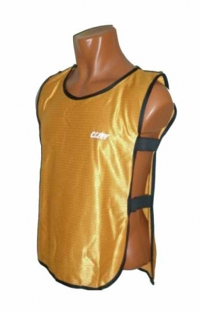 Манишка футбольная CLIFF оранжевая р.3XL (42-44) оптом, фото 1
