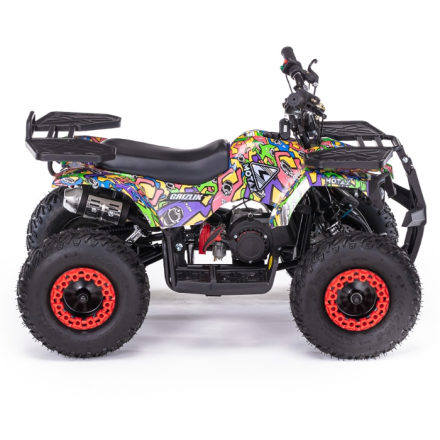 Детский квадроцикл MOTAX GRIZLIK Х16 PS BW (увеличенные колёса) оптом, фото 7