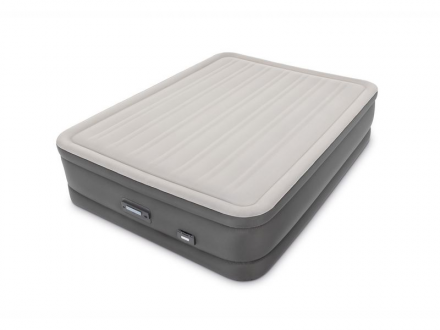 64770 Кровать-матр.&quot;QUEEN DREAM SUPPORT AIRBED WITH FIBER-TECH BIP&quot;,эл/н220V,203х152х46 оптом, фото 1