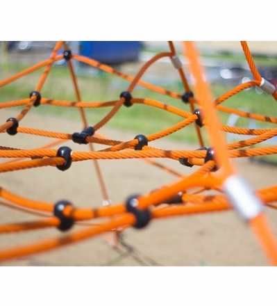 Канатный лаз (красный канат + черный крепеж) Romana 601.01.00 оптом, фото 6