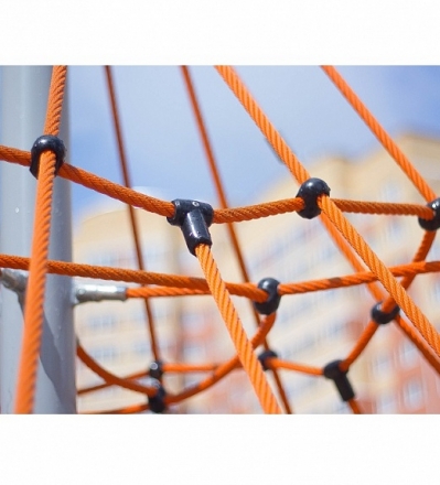 Канатный лаз (красный канат + черный крепеж) Romana 601.01.00 оптом, фото 7