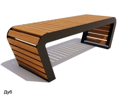 Скамейка уличная Времена года, Сосна 3 м, фото 2