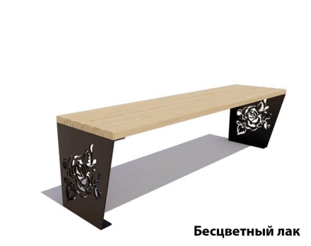 Банкетка Роза, Сосна 1,5 м оптом, фото 1