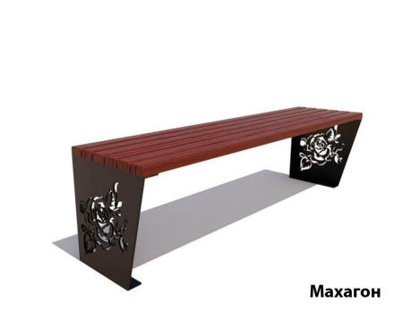 Банкетка Роза, Сосна 1,5 м оптом, фото 3