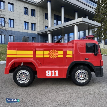 Электромобиль Пожарная машина SX 1818 с игровым набором оптом, фото 4