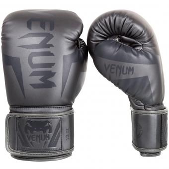 Перчатки боксерские Venum Elite Grey/Grey оптом, фото 1