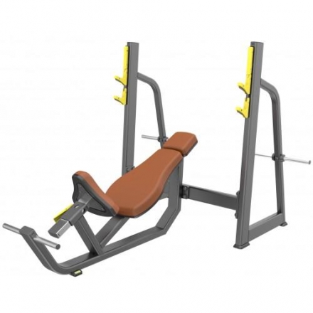 E-1042В Скамья-стойка для жима под углом вверх (Olympic Bench Incline) оптом, фото 3