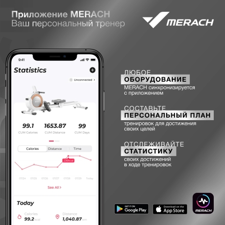 Беговая дорожка домашняя MERACH X1C10 оптом, фото 4