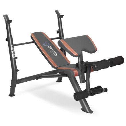 OXYGEN FITNESS DENVER Многофункциональная скамья черная оптом, фото 1