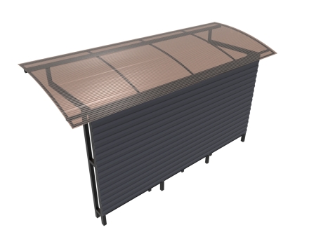 Автобусный павильон &quot;Стандарт-П1&quot; оптом, фото 2