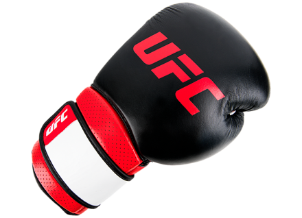 (UFC Перчатки MMA для работы на снарядах чёрные - 14 Oz) оптом, фото 5