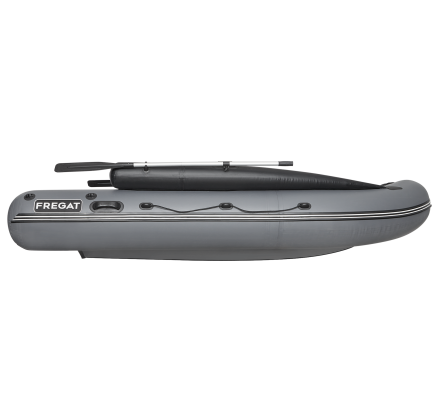 Моторная лодка ПВХ Фрегат 370 F Серый с фальшбортом оптом, фото 4