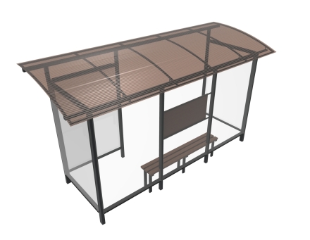 Автобусный павильон &quot;Стандарт-4&quot; оптом, фото 2