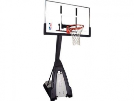 Баскетбольная стойка мобильная, стекло Spalding NBA THE BEAST PORTABLE 60&quot; 74560CN оптом, фото 1