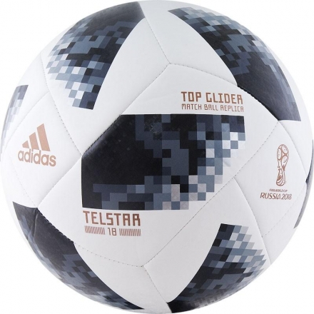 Мяч футбольный любительский &quot;ADIDAS WC2018 Top Glider&quot;, размер 5 оптом, фото 1