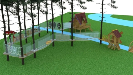 Веревочный парк Лагуна оптом, фото 5