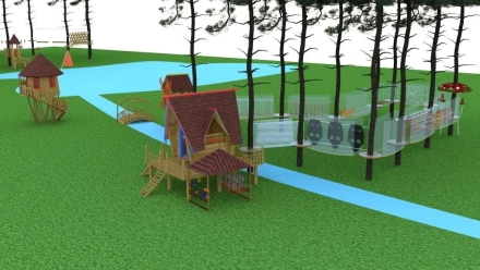 Веревочный парк Лагуна оптом, фото 4