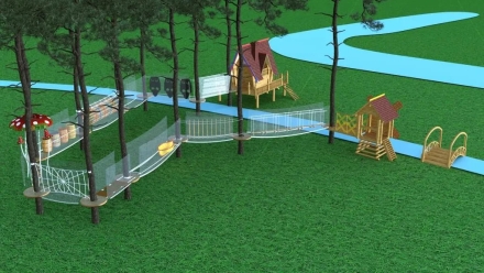 Веревочный парк Лагуна оптом, фото 3